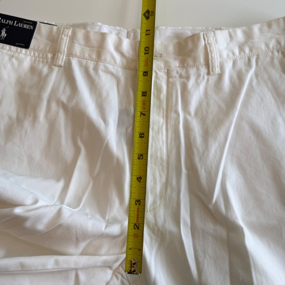 Polo Ralph Lauren Baxter CRM Mens Chinos Cream White Cotton Pants 36x34 NWT - Picture 5 of 10